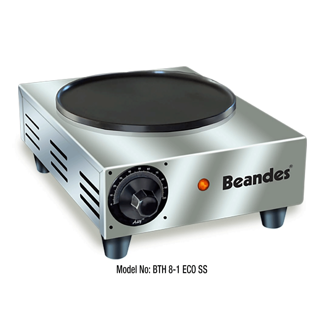 [BA-BTH-8-1-1-SS] BEANDES  Electric Hotplate 8 Inch Household BTH 8-1-ECO-SS